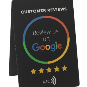 Smart Google Review Card (Black)